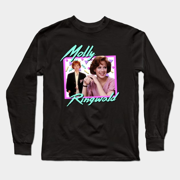 80s Molly Ringwald Sixteen Candles Long Sleeve T-Shirt by chancgrantc@gmail.com